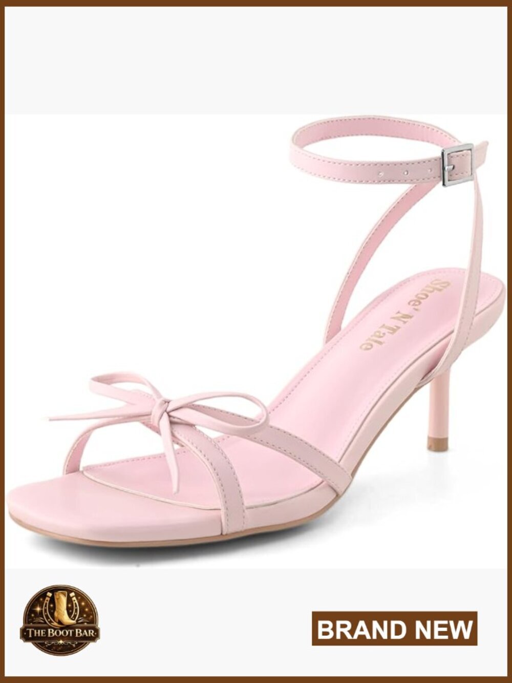 Kitten Heels Bow Strappy Sandals Square Open Toe Dressy Wedding Party Shoes